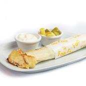 Large Saj Chicken Shawarma Sandwich