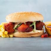 Chicken Tikka Burger