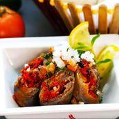Stuffed Eggplant ( Makdous )