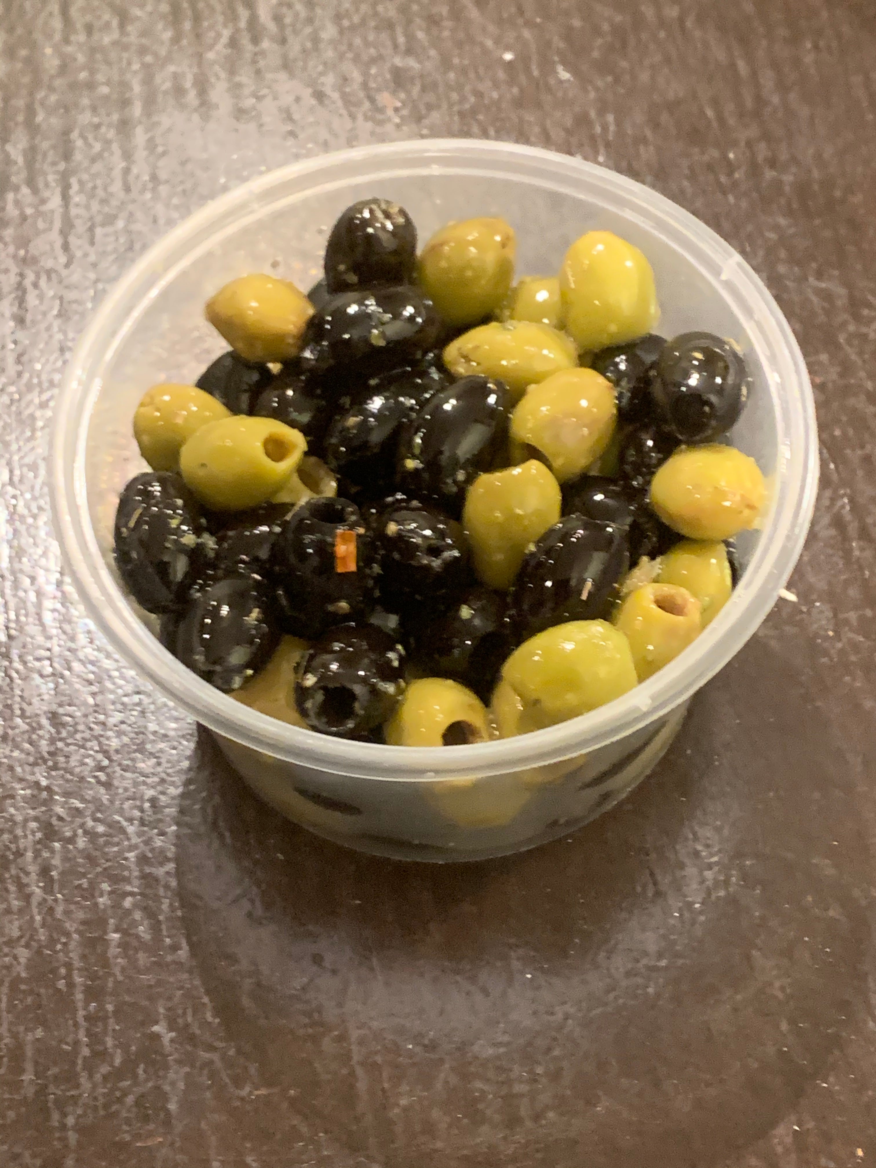 Marinated mix olives