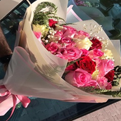 Pink Garden Bouquet