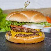 Angus Beef Mushroom Burger Meal