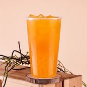 Peach Bubble Tea