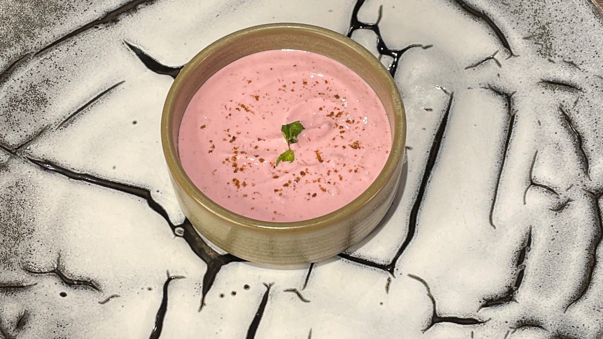 Beet Raita