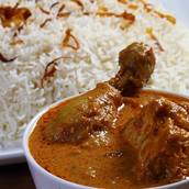 Chicken Sauce With White Rice