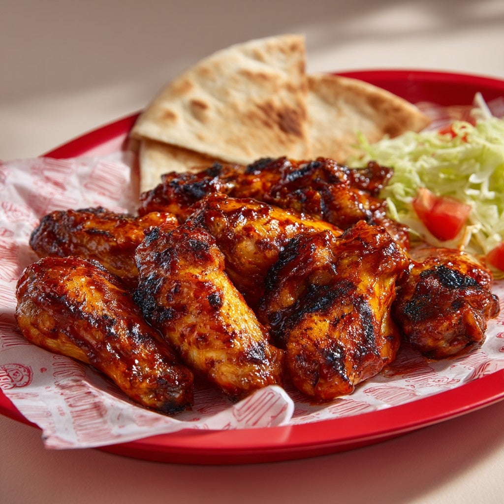 BBQ Chicken Wings Kebab ������