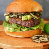 Jalapeno Avocado Burger