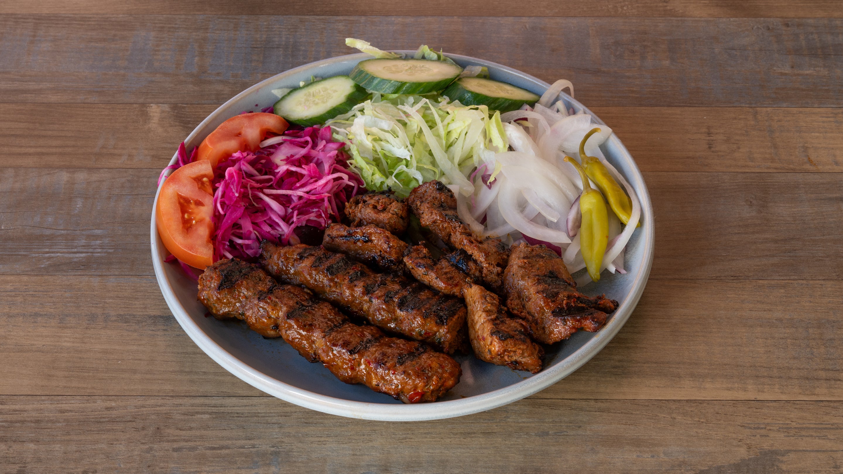 Lamb Shish and Lamb Kofta