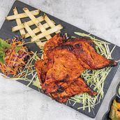 Half Grilled Chicken