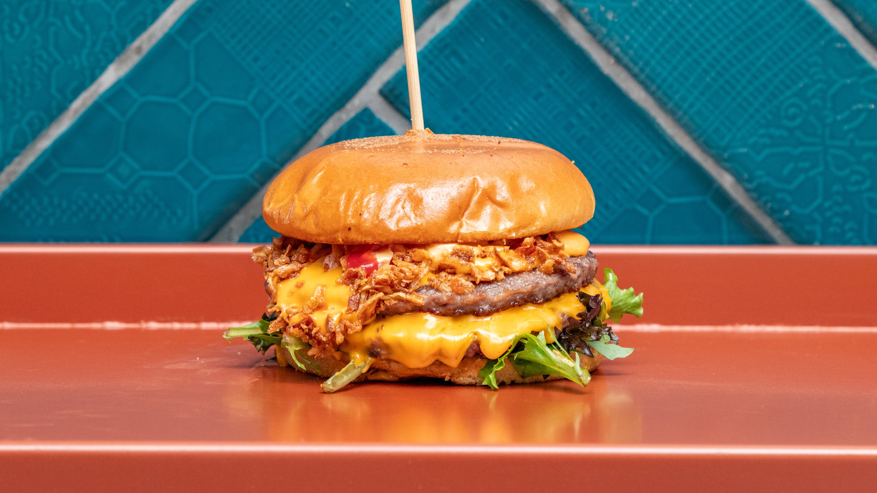 Homemade Smash Burger