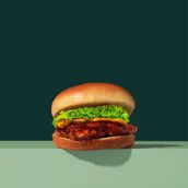honey sriracha chicken burger
