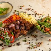 Meat Tikka And Family Appetizers Meal
