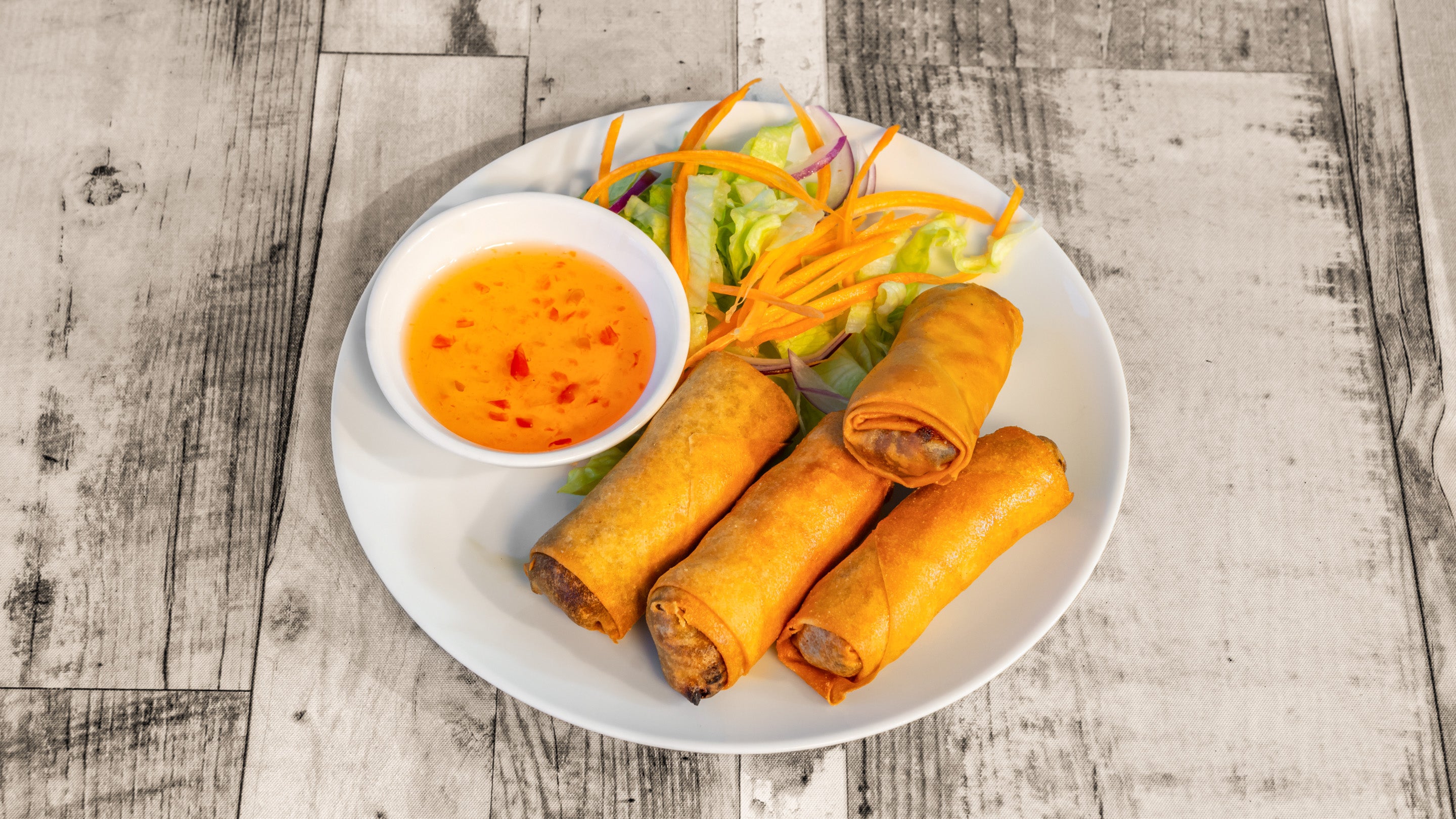 2.Vegetable Spring Rolls