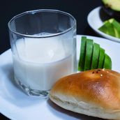 Vada Pav With Butter Milk
