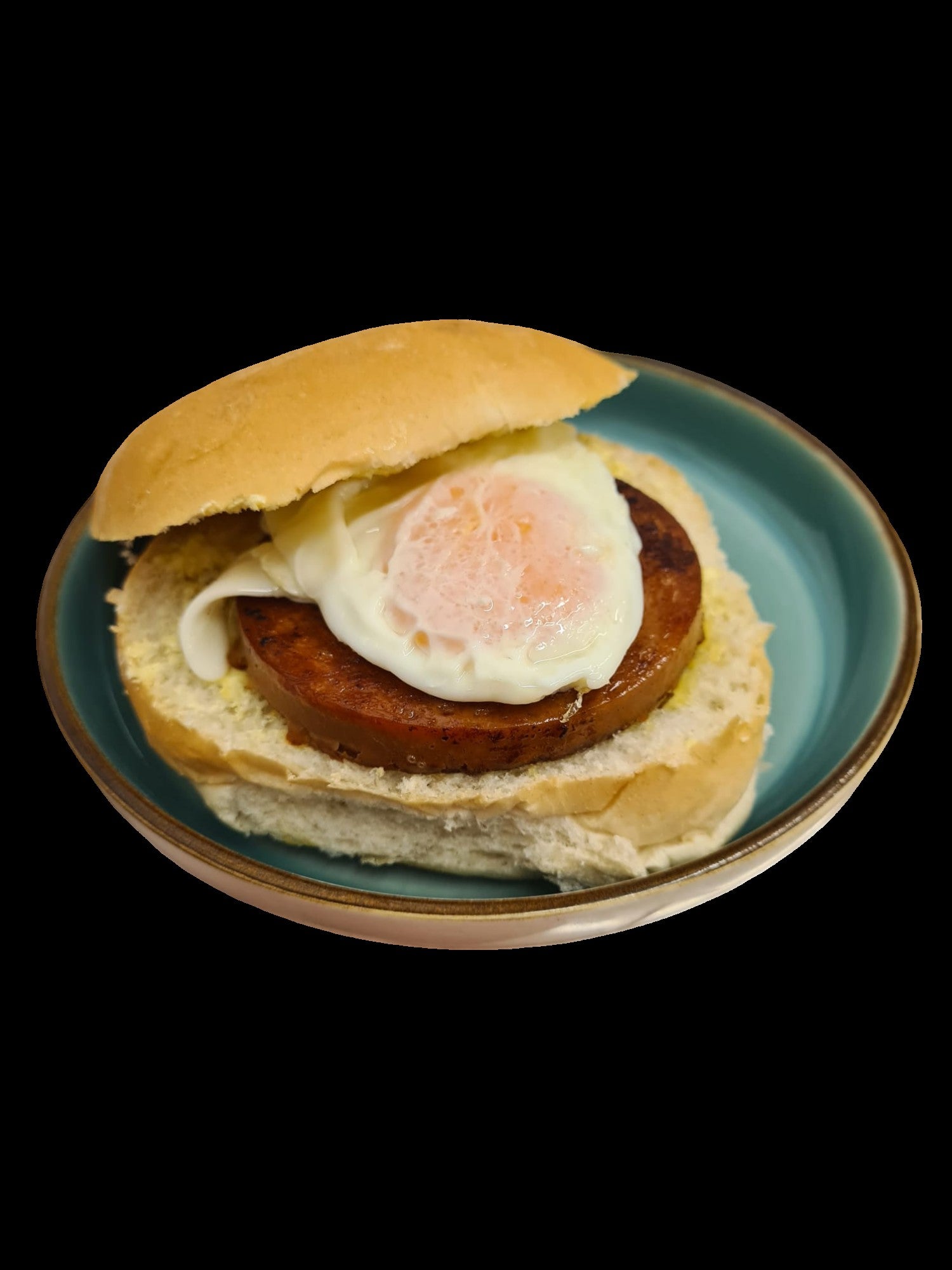Spam and Egg Muffin