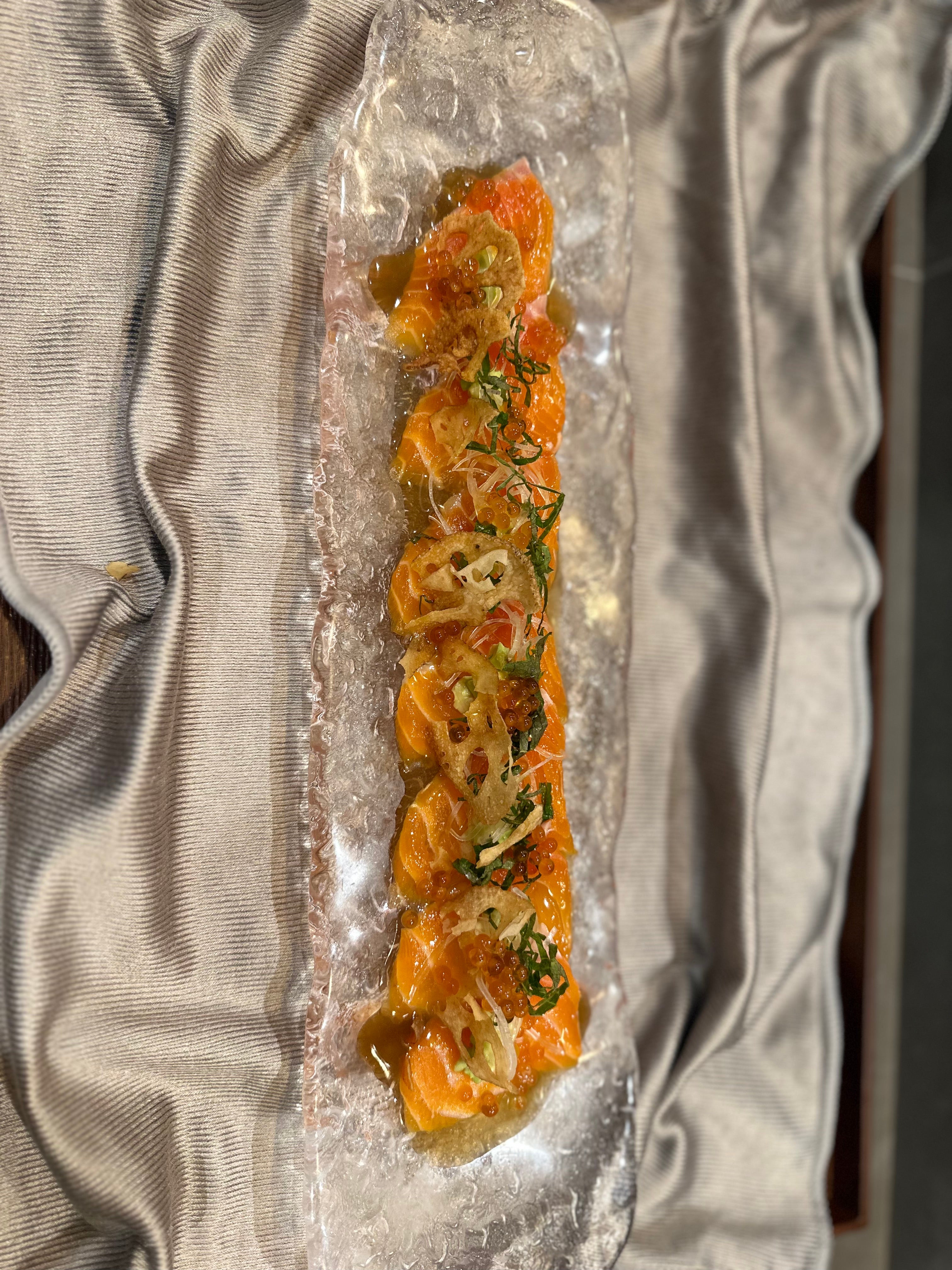 Salmon Carpaccio