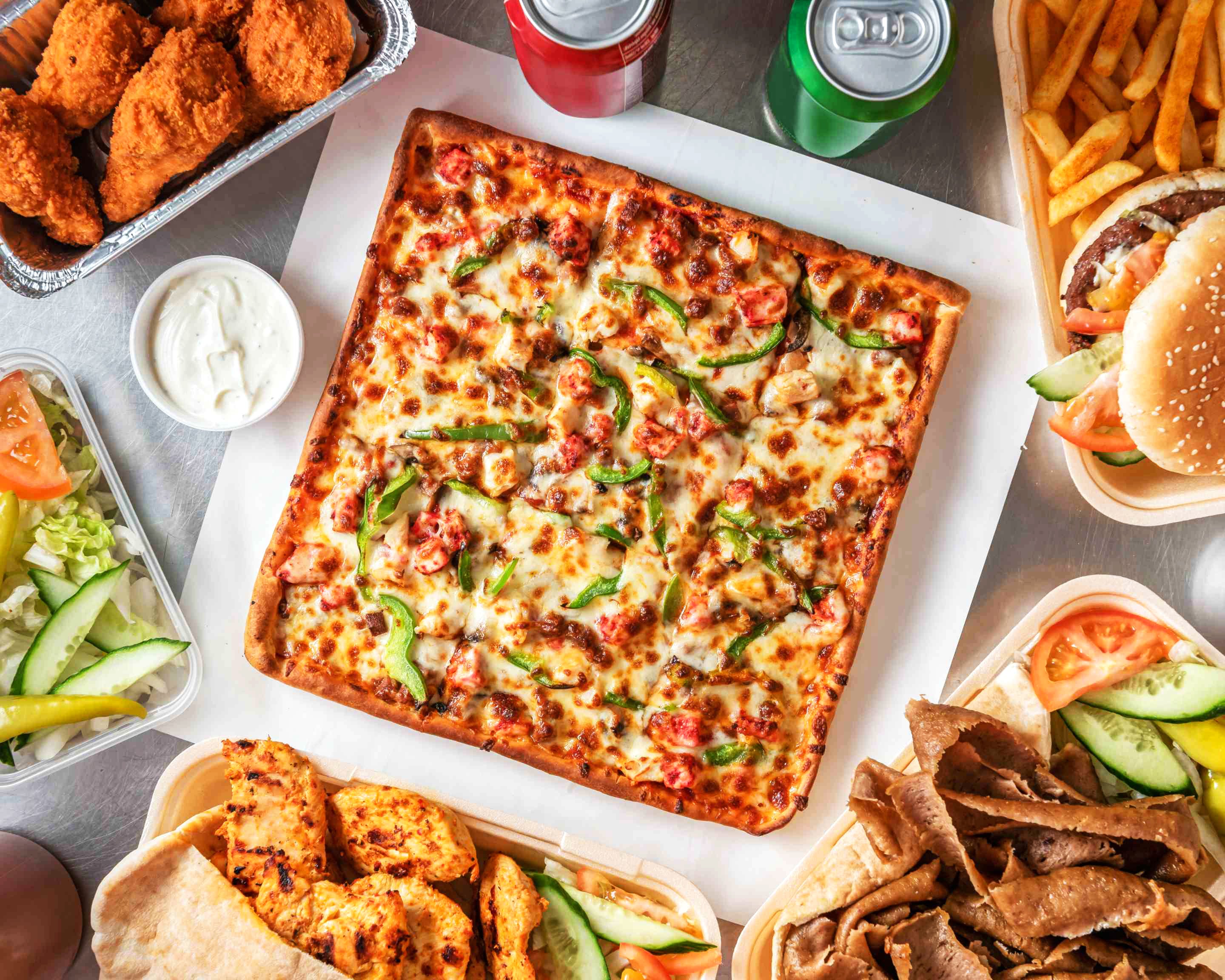 Square Pan Pizza 4 You