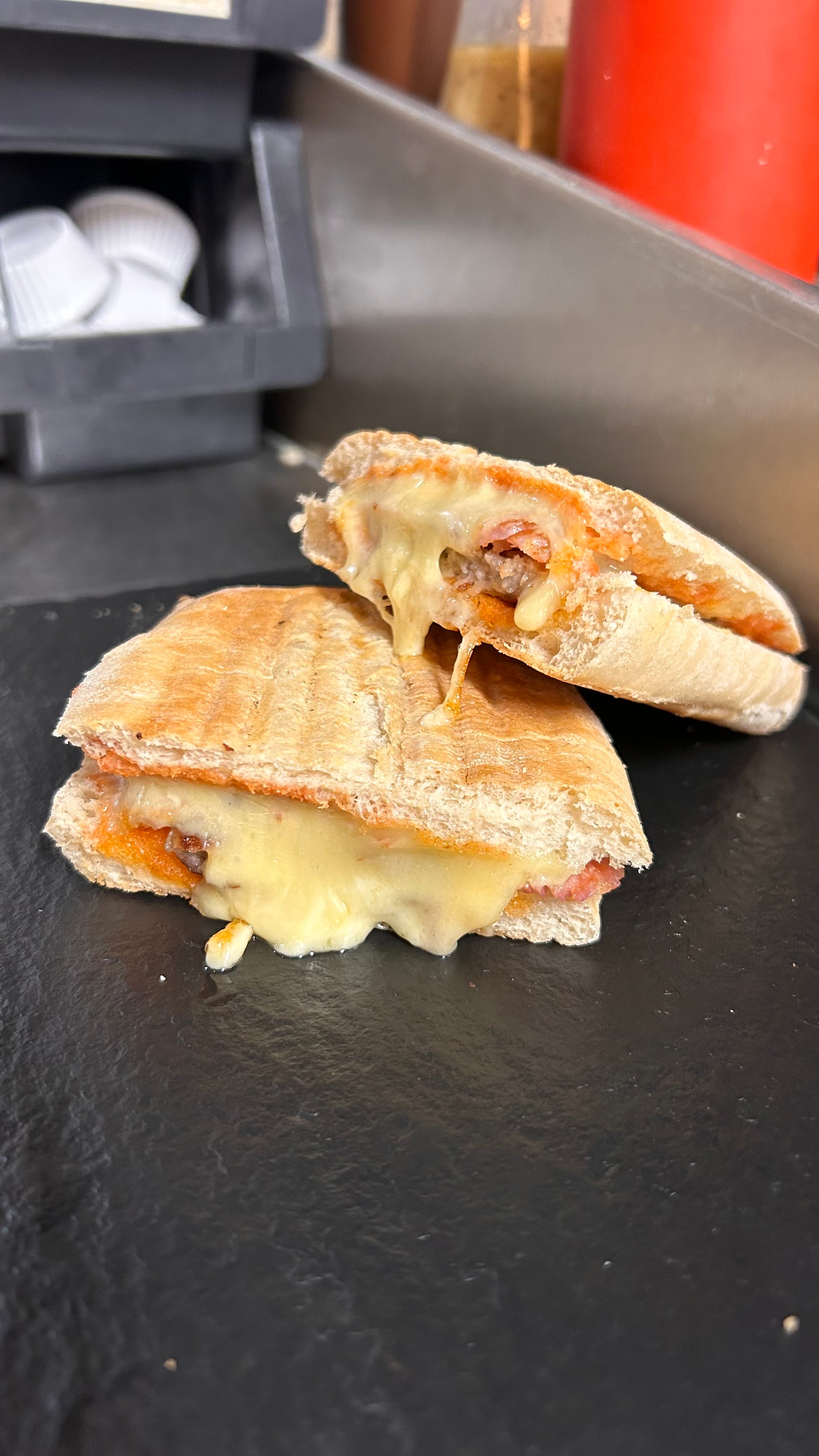 Breakfast Melt Panini