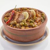Okra With Meat Casserole 