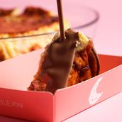 San Sebastian Cheesecake Slice
