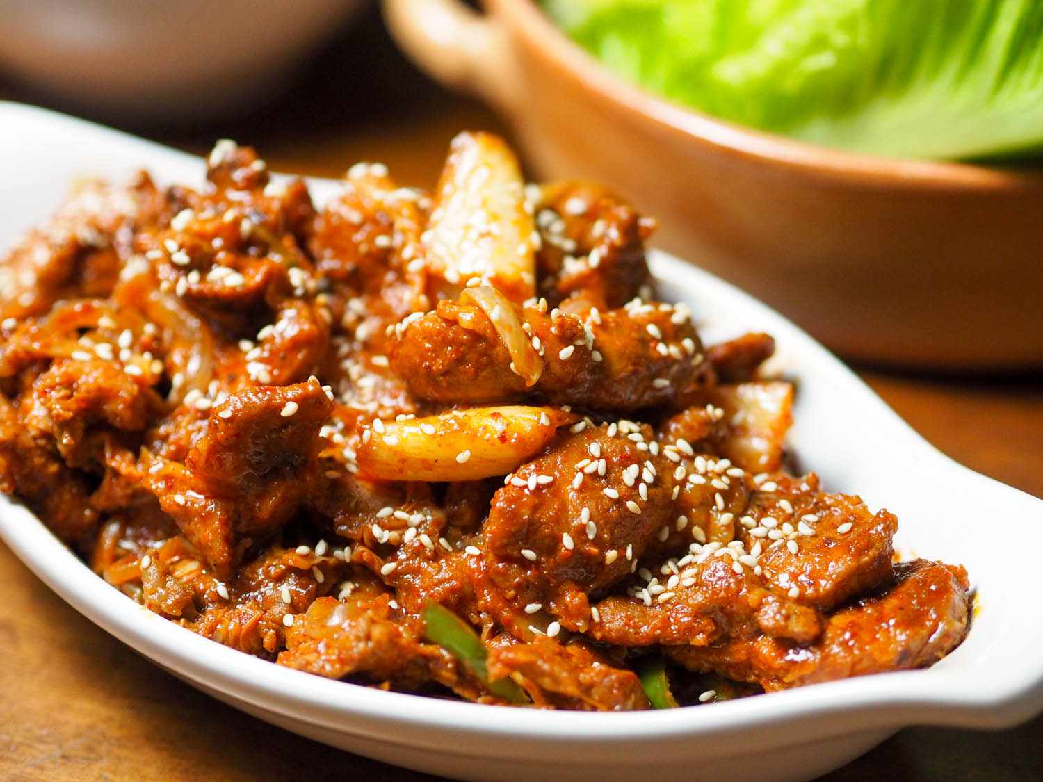 Kimchi Pork bokkum