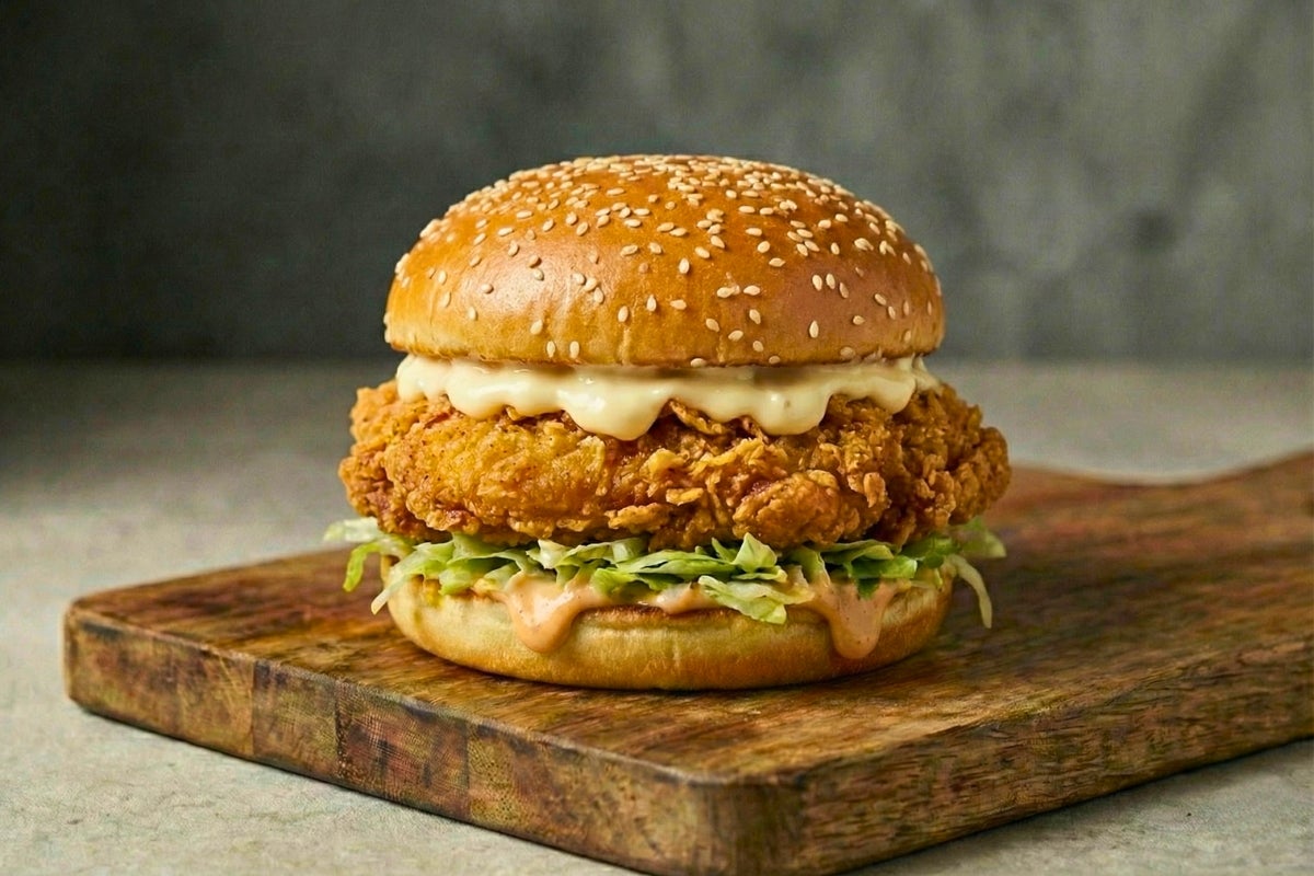 Fried Chicken Burger