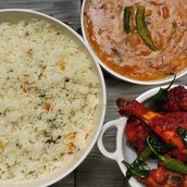 Ghee Rice Combo (Chicken Fry)