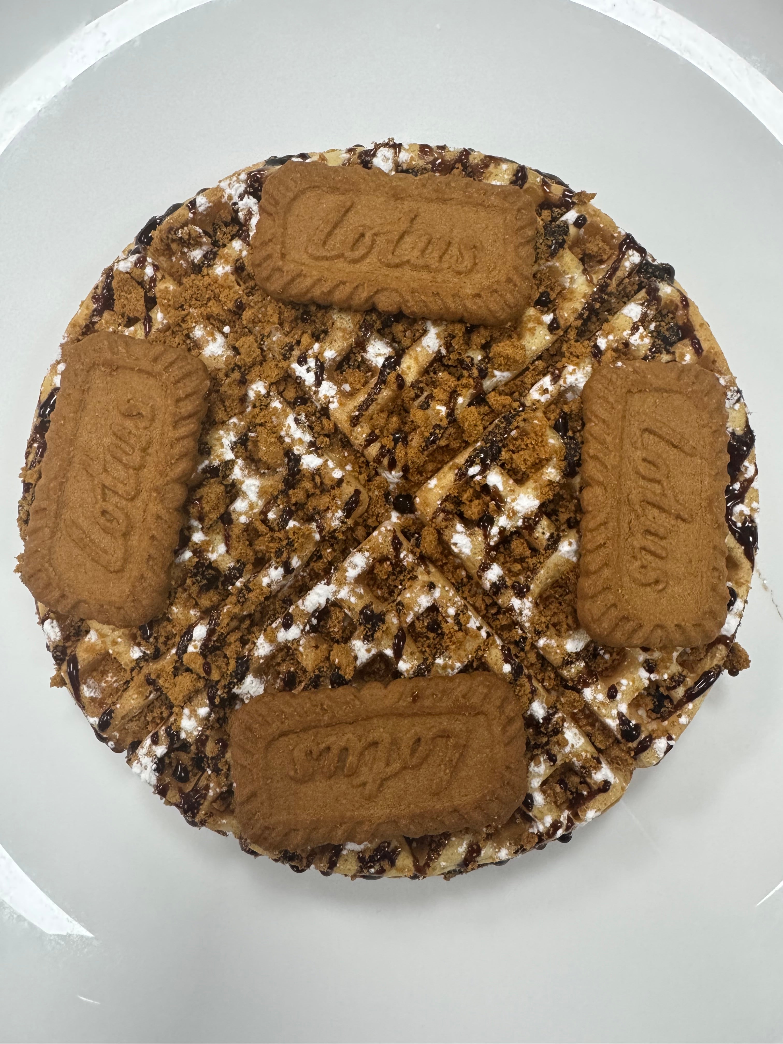 Lotus Biscoff Delights Waffle