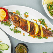 Mullet Fish With Rice Meal