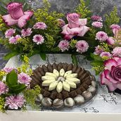 Cocoa Box With Mix Natural Rose