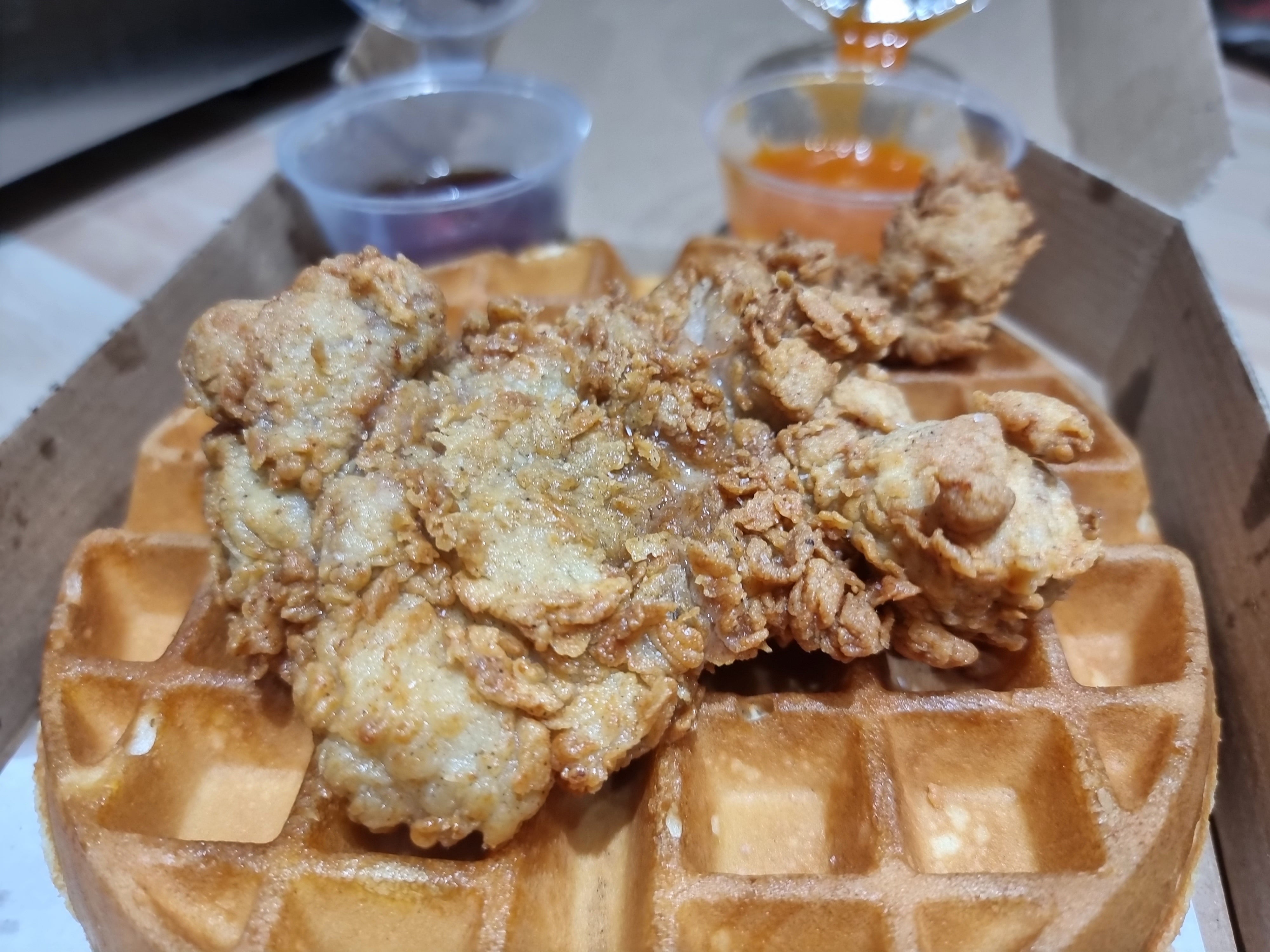 Match Day Chicken and Waffle