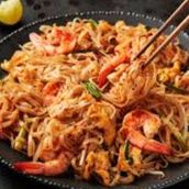 Schezwan Prawn Noodles