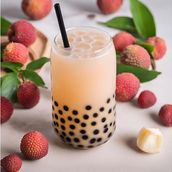 Lychee Boba Fruit Tea
