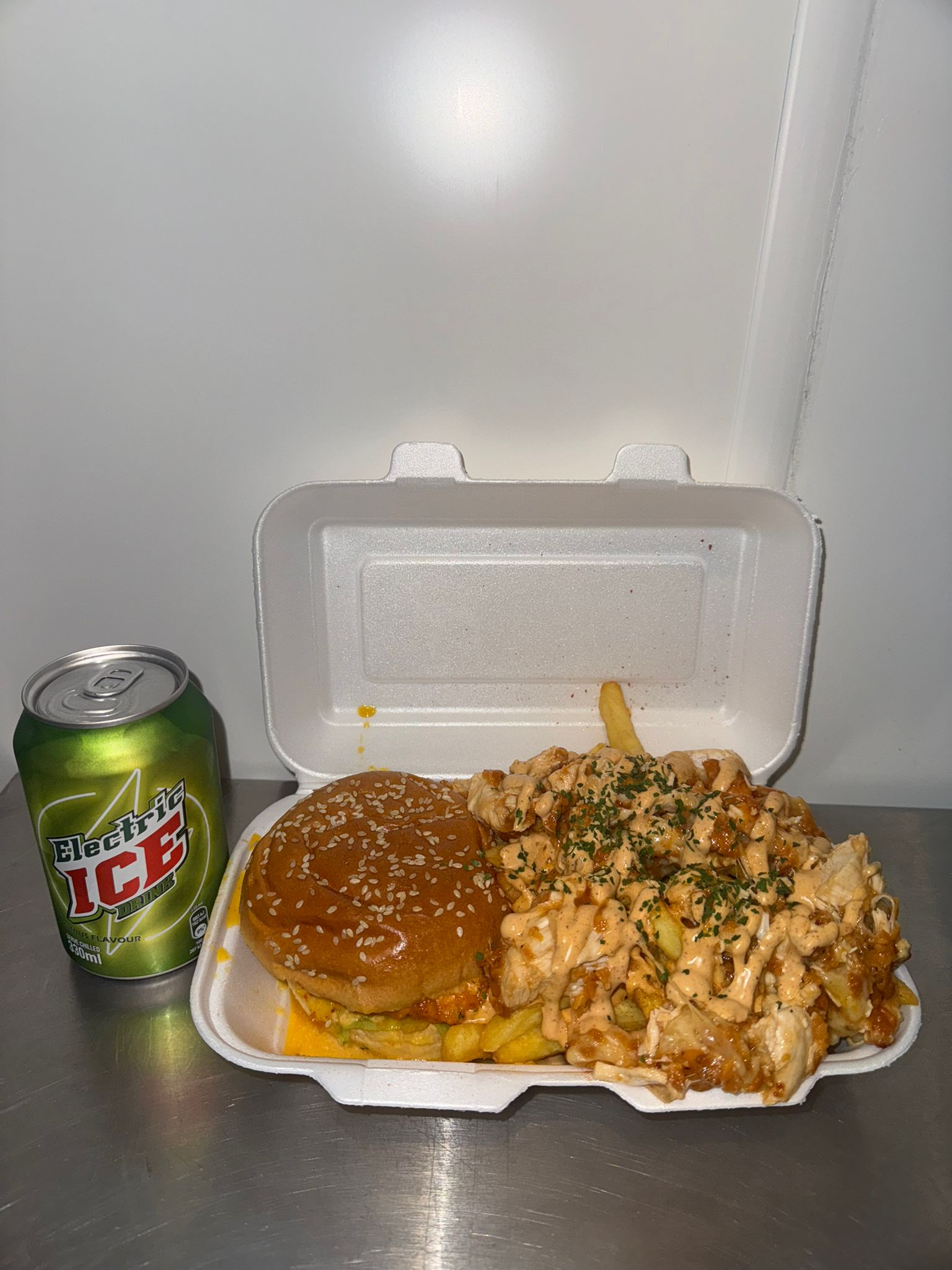 Mango Habanero Burger Meal