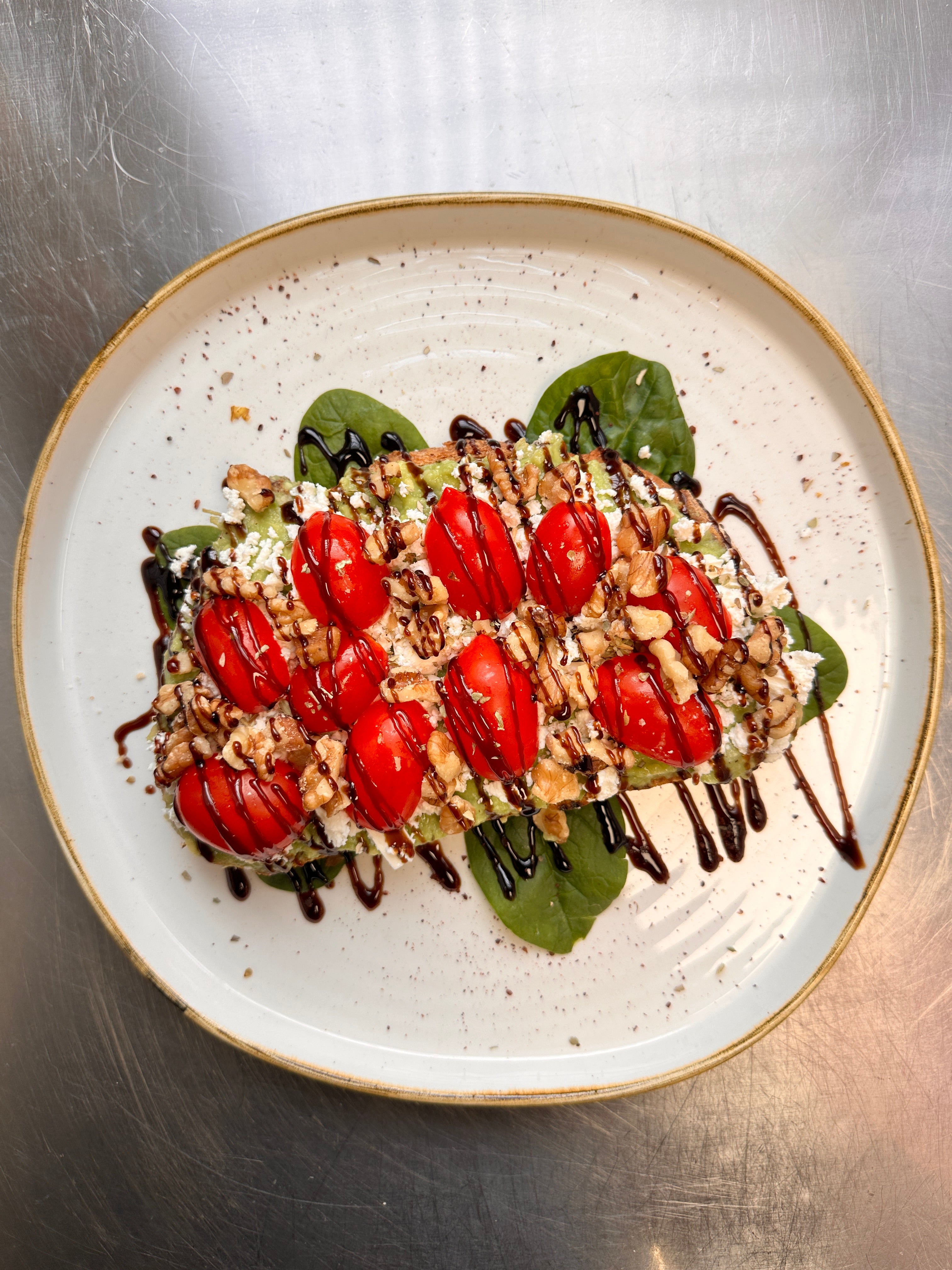 Feta Herbs and Avo