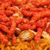 Buldak Noodle Zinker With Cheetos