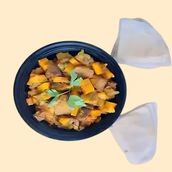 Potato Meat Hamsa