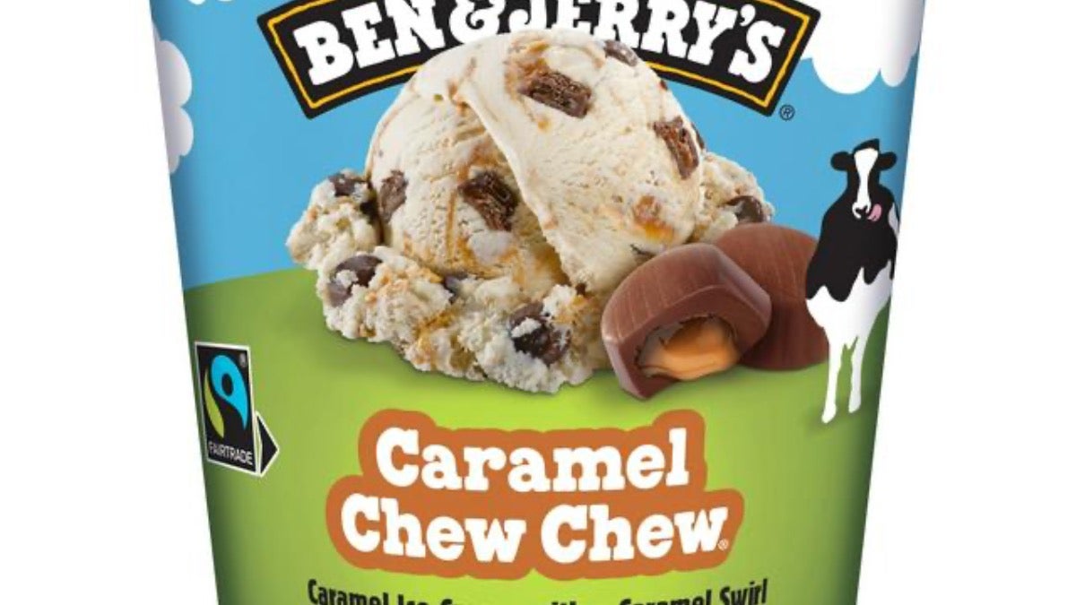 Ben & Jerry's Caramel Chew-chew Ice Cream Tub 100ml