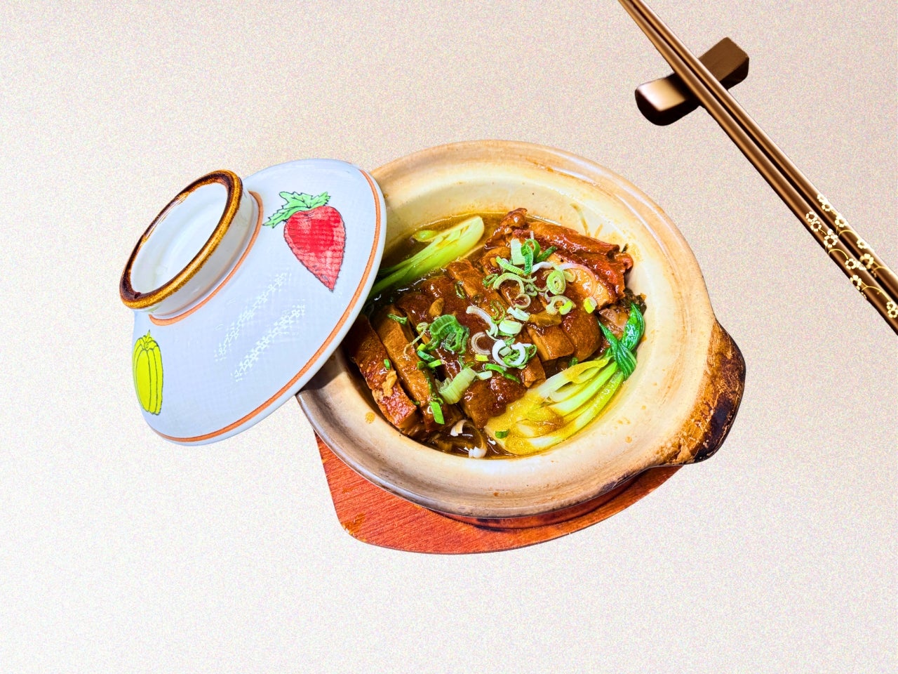 Braised Pork with Preserved Vegetable 梅菜扣肉