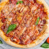 4 Meats Pizza