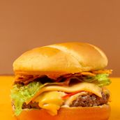 Cheetos Beef Burger