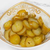 Homemade Cucumber Pickle - Khiarshor Irani