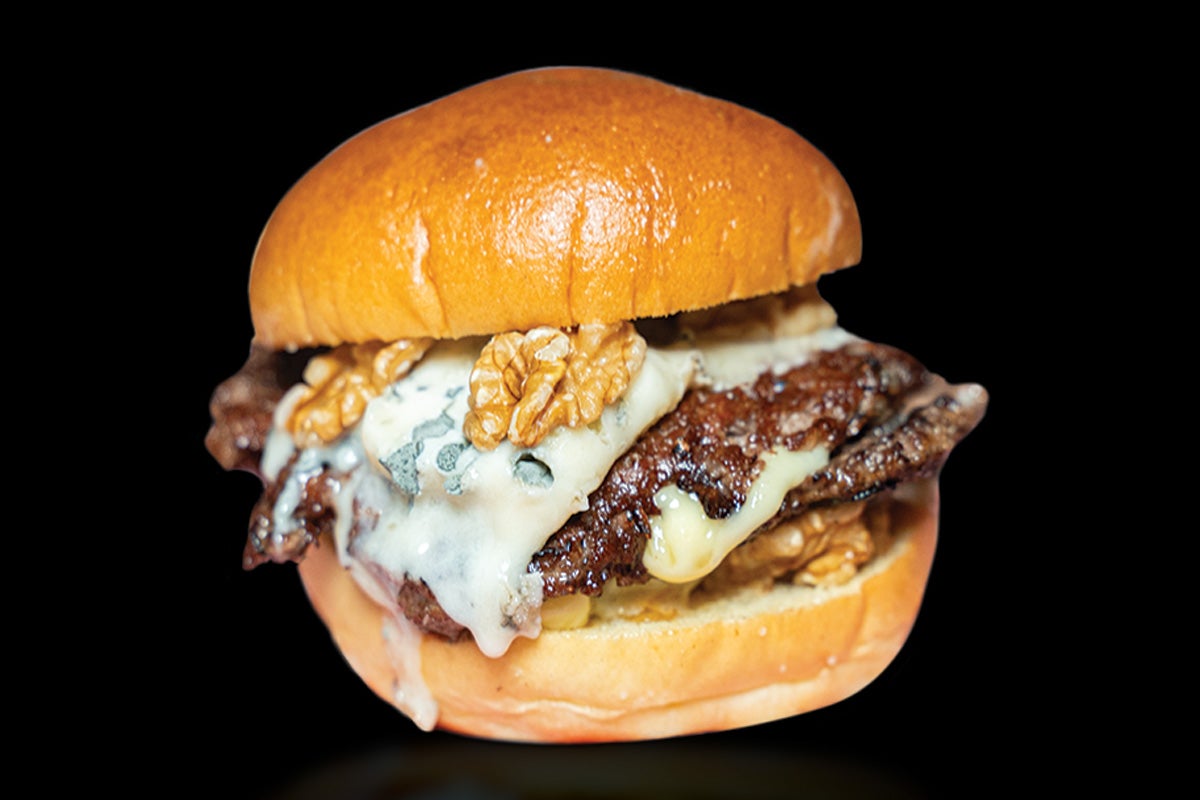 Gorgonzola Smash Burger
