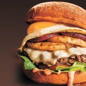 Momo Chicken Burger 
