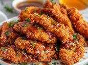 3 Pcs Glazed Tender Coated Chicken Strips 