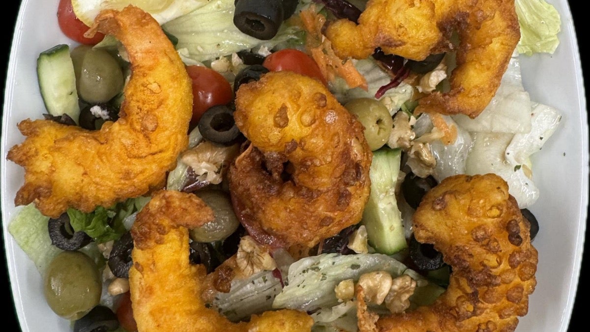 10- Prawn Caesar Salad ساالد سزار ميگو