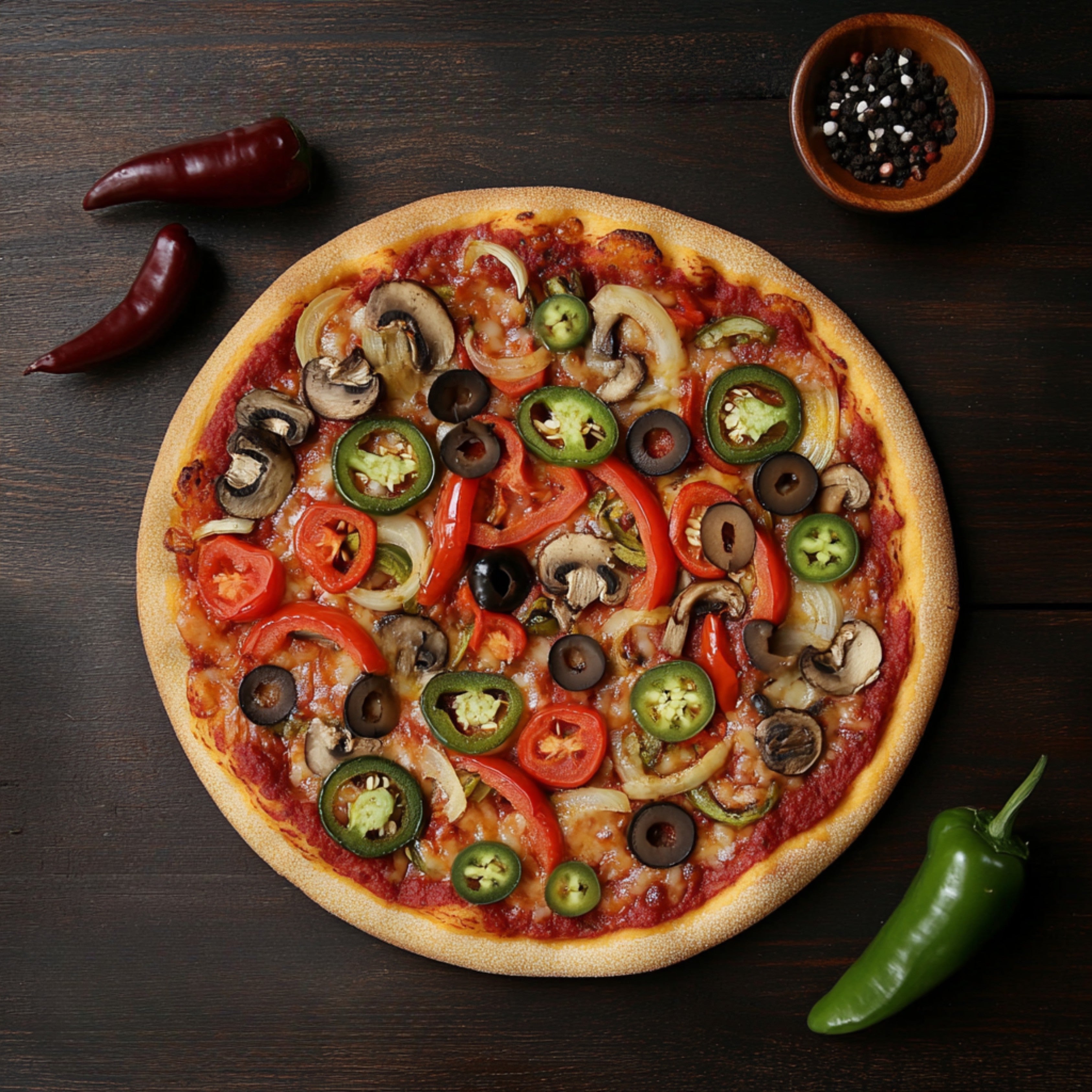  Vegan Pizza (V) (12") 🌱