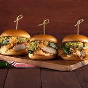 Crispy And Fried Chicken Sliders