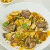 Eggplant Fatteh