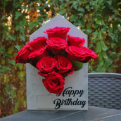 Red Birthday Petals